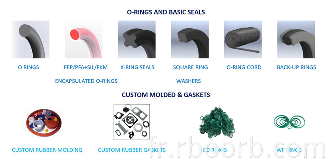 WF Rubber NBR Transparent O Ring / O-Ring silicone o ring